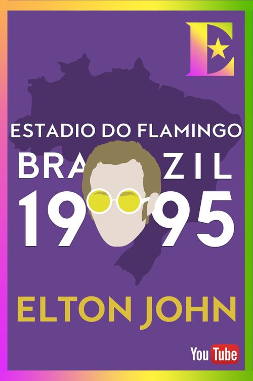 Elton John - Estadio Do Flamengo, Rio, Brasil 1995